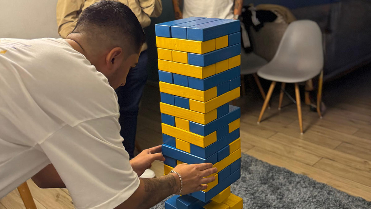 diversion en casa con beer pong jenga xxl o tabla de shots 4bbcug