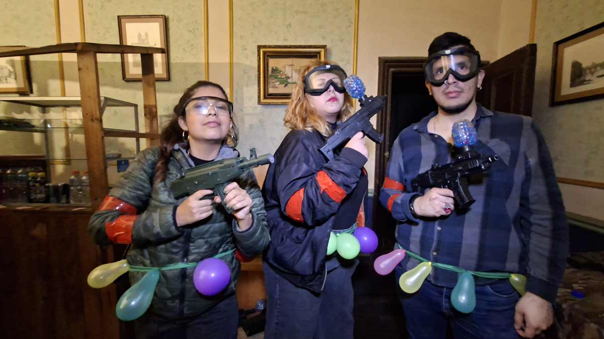 juega airsoft y gelsoft realista con zona vip incluida sko163