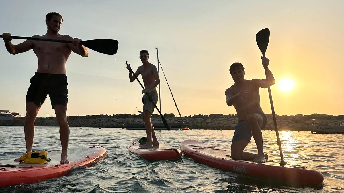 experiencia de paddle al atardecer y fogata en lima 0s0zkg