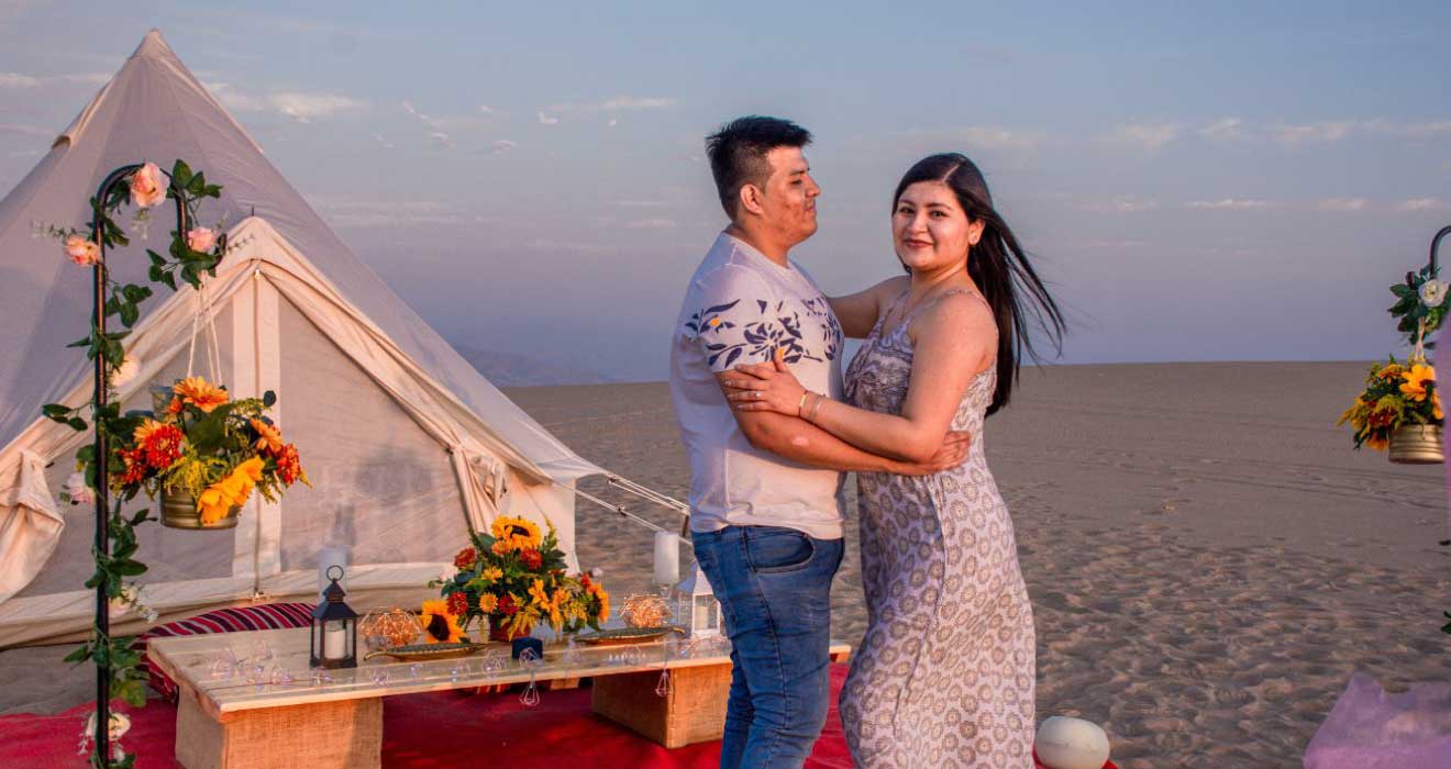glamping de lujo paseo tubulares sandboarding 4a46wh