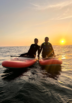 experiencia de paddle al atardecer y fogata en lima thumbnail