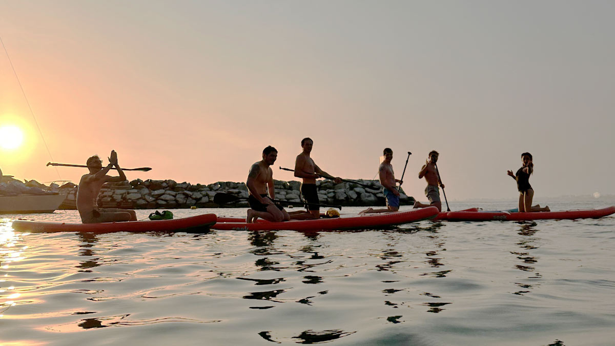 experiencia de paddle al atardecer y fogata en lima b22ooj