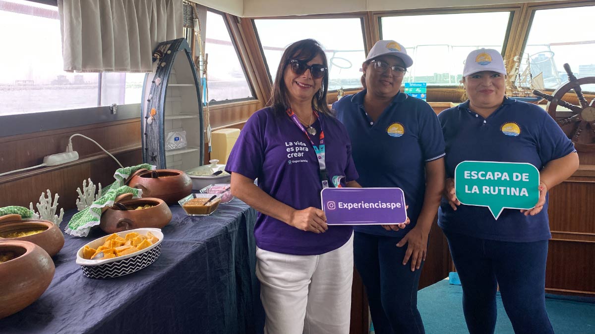 almuerzo buffet en altamar yate en la punta header