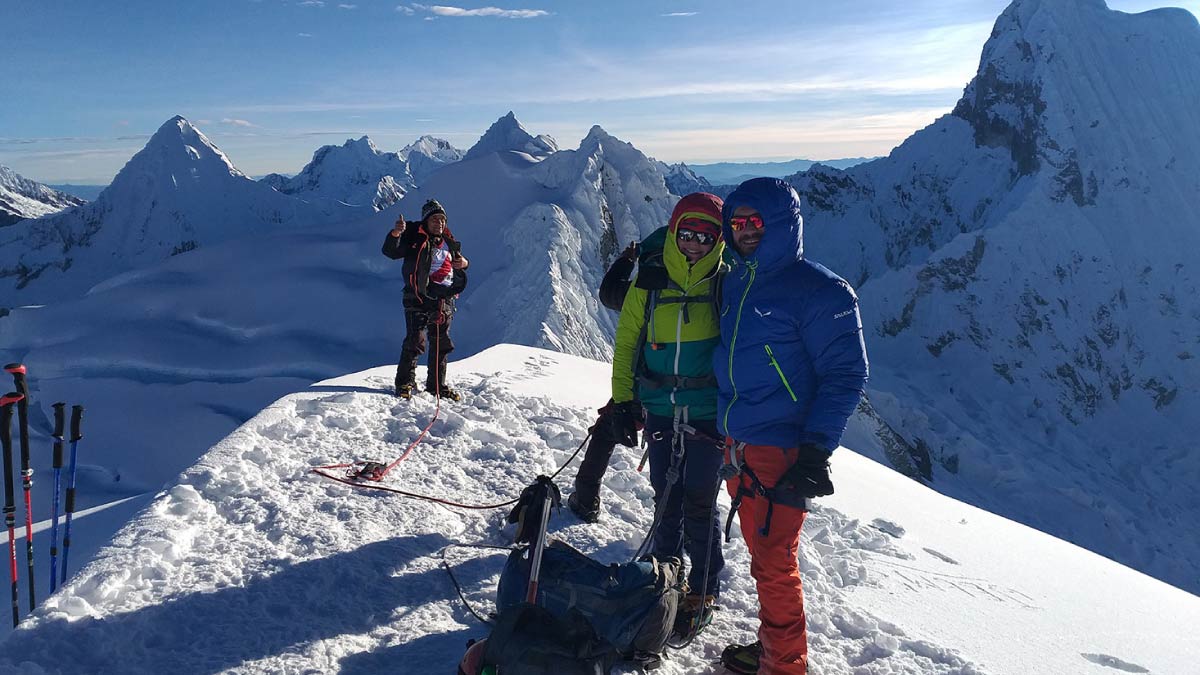 ascenso al nevado pisco d2qido