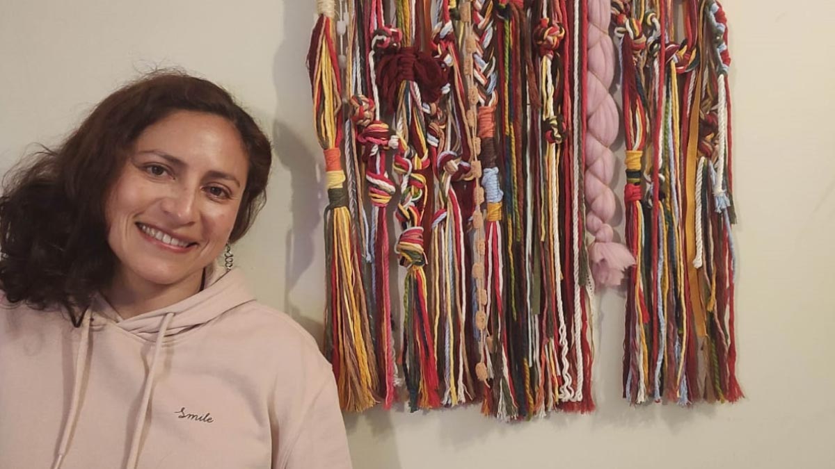 taller de macrame proyecto letter rack y tapiz pluma d9xejp