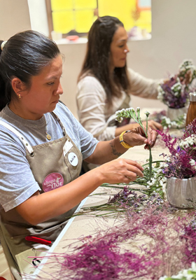 taller bouquet de flores secas thumbnail