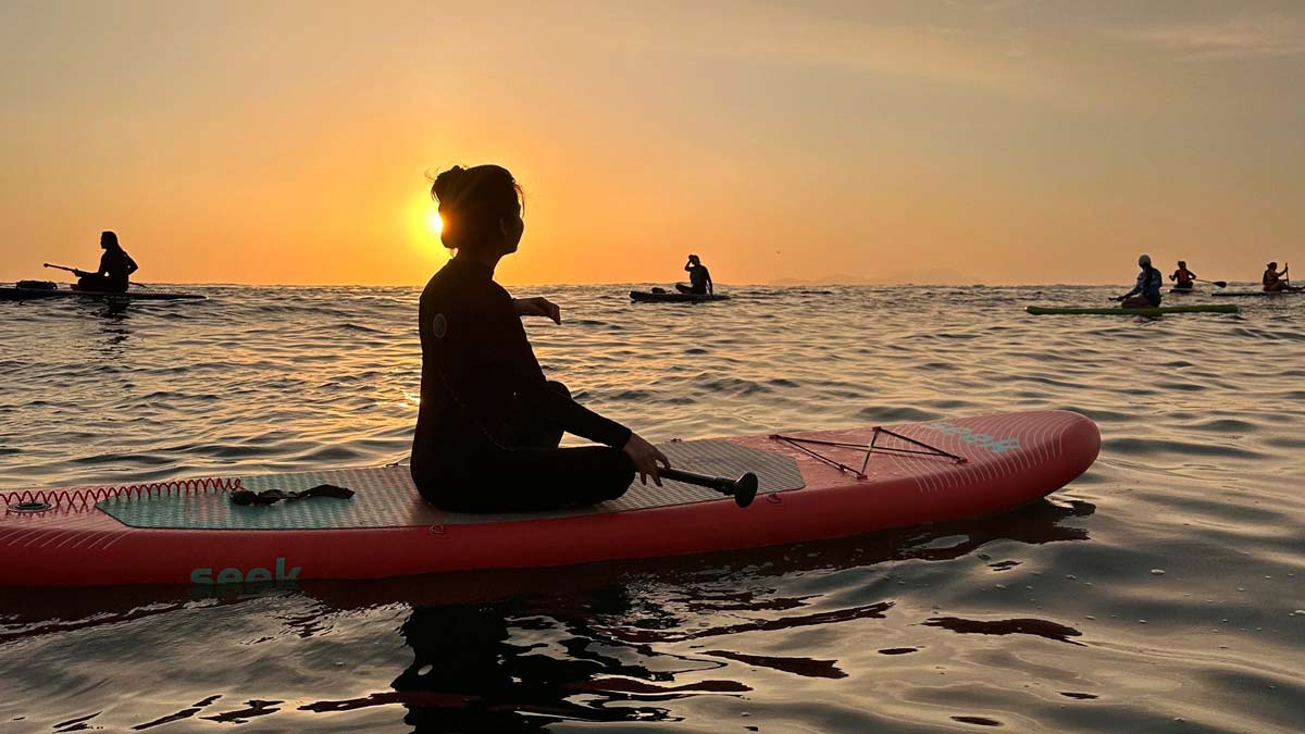 experiencia de paddle al atardecer y fogata en lima qlszhs