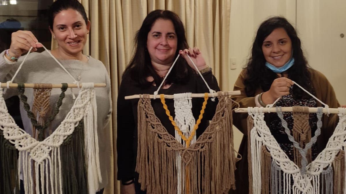 taller de macrame proyecto letter rack y tapiz pluma ulm0vv