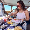 Buffet desayuno en altamar a bordo del Bavaria - Yate en La Punta