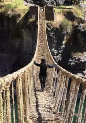 antiguo puente inca de queswachaca preview