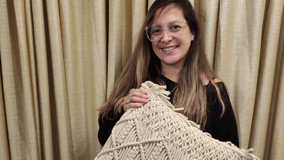 taller de macrame proyecto letter rack y tapiz pluma wa1uh8