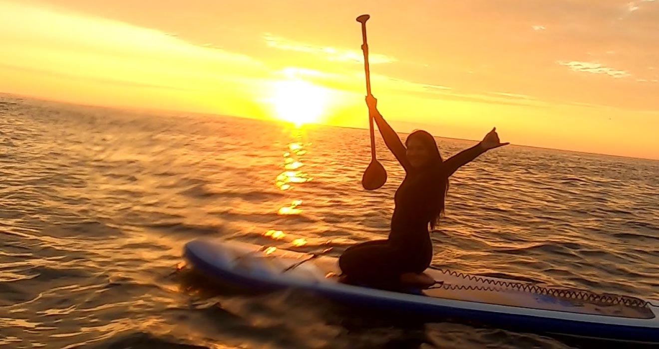 sunset tour paddle en lima 2